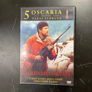 Kauriinmetsästäjä DVD (VG+/VG+) -draama/sota-